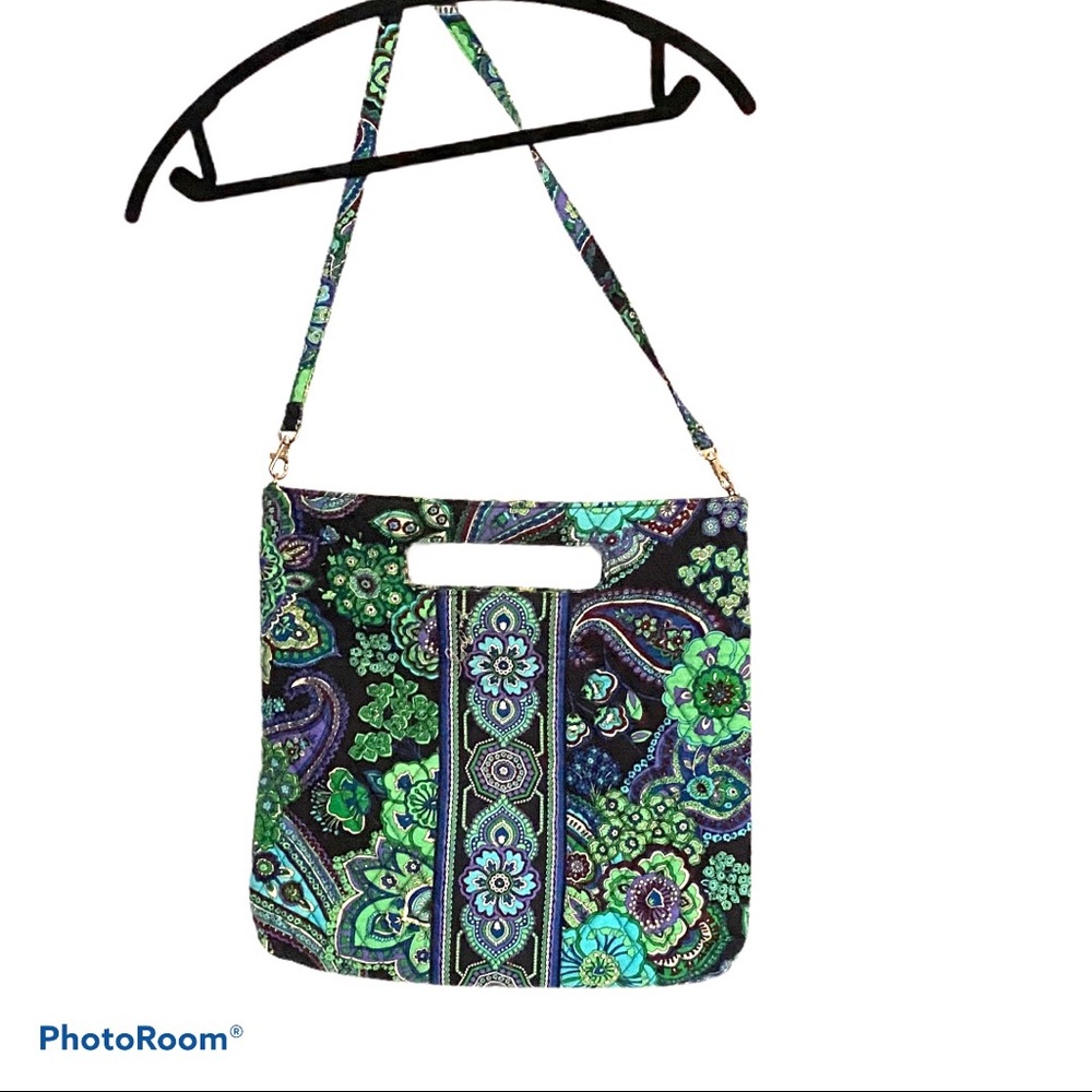 Retired Vera Bradley Blue Rhapsody Holiday Tote